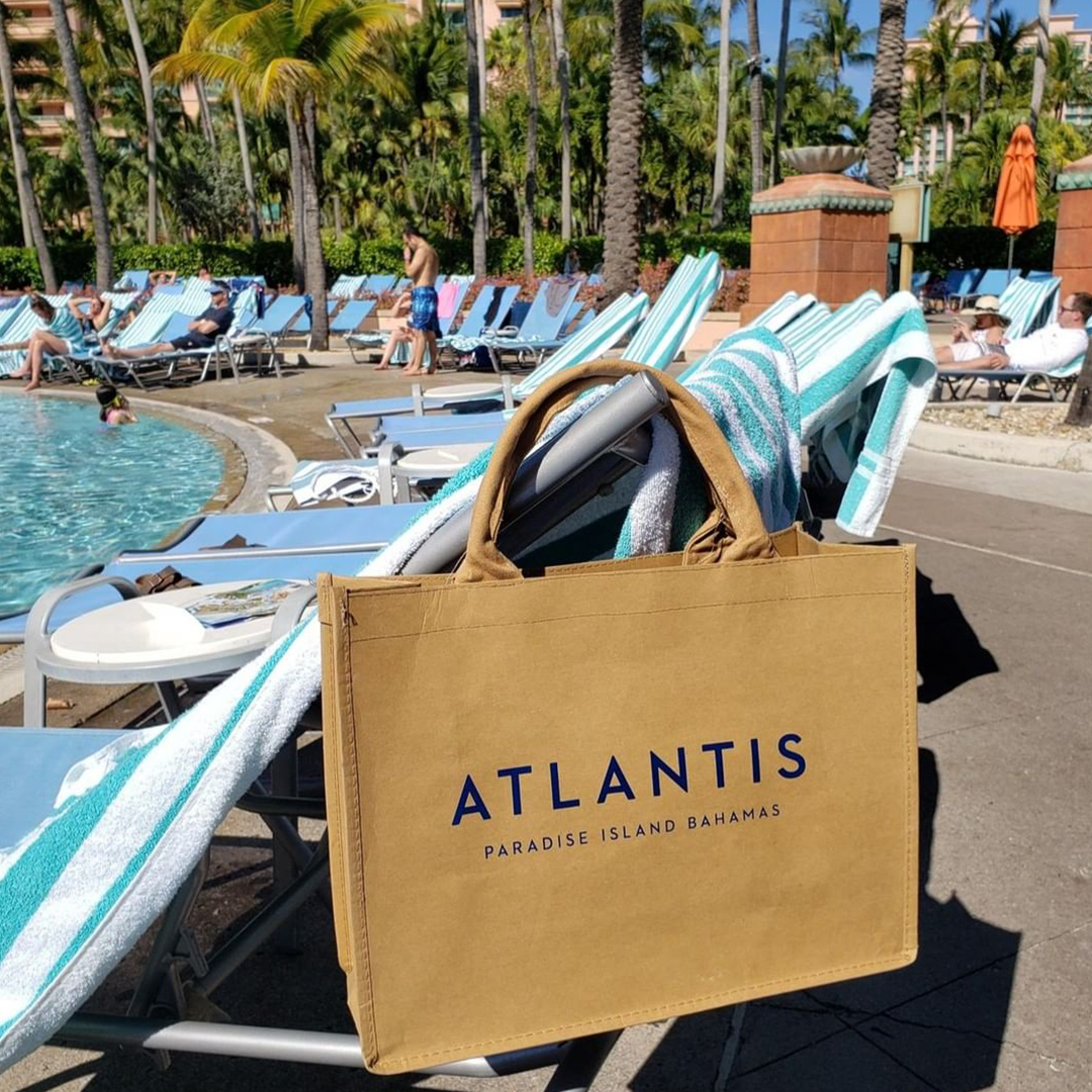 Atlantis Paradise Island Bahamas Tote Bag
