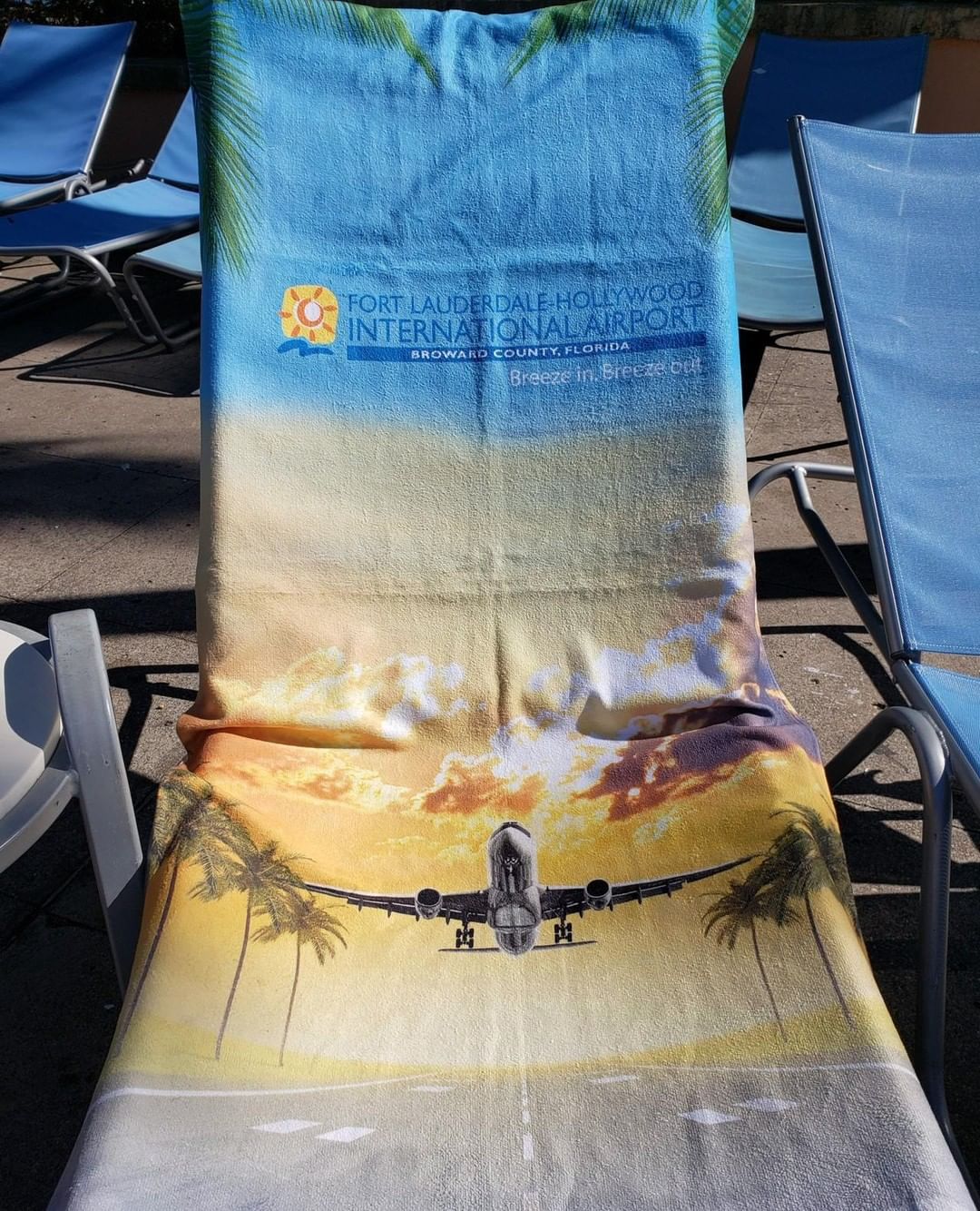 Lauderdale Airport Towel
