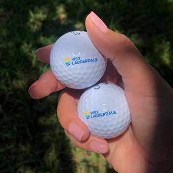 Visit Lauderdale Golf Balls Revised